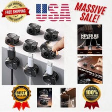 Innovative Snap-Open Cord Clips - 8-Pack for Effortless Cable Management picture