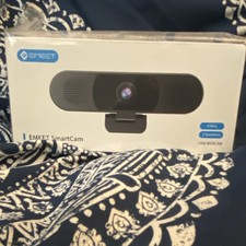 eMeet EMEET SmartCam USB Webcam Black 4 Mics 2 Speakers picture