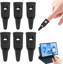 6Pcs Finger Stylus Pen for Touchscreen High Precision Sensitivity Silicone, C... picture