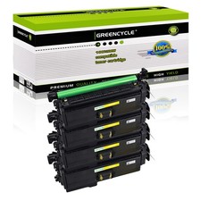 4× CE262A Yellow Toner for HP Color LaserJet Enterprise CP4525N CM4540 MFP Print picture