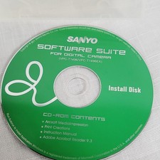 Sanyo Software Suite Install Disc For VPC-T1496 VPC-T1496EX, CD Rom 2011 picture