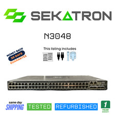 🔀 Dell Networking N3048 48× Gigabit Ethernet • 10GbE SFP+ Uplinks ⚡FastShip picture