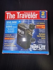 Tripp•Lite Traveler 1050 Joules Retractable Plug Portable Surge Protector picture