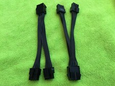 1x EVGA 8 PIN TO dual 8 pin CPU  Adapter Power ADAPTER FOR CPU MOTHER BOARD , picture