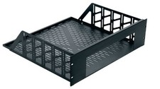 Middle Atlantic RSHSUB-3M Rack Shelf - 4 cm Black Storage Solution for Equipment picture