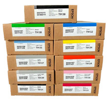 11 x Genuine EPSON SureColor SC-P5000 STD / T9131 T9132 T9133 -T9139 Cartridges picture