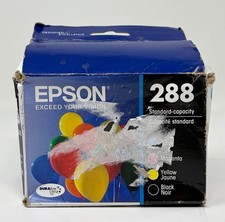 Epson 288 4pk Ink Cartridges Black/Cyan/Magenta/Yellow EXP - 06/2024 picture