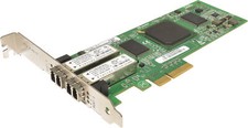 QLogic NetApp QLE2462 FC Dual Port 4GBit PCIe x4 PX2510401-19 D 111-00204 FP picture