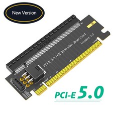 High Speed PCIE Express 5.0 X16 to X16 Slot Converter Adapter Riser Card picture