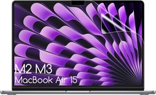3-Pack HD Crystal Clear Screen Protector for MacBook Air 15 Inch (M5 M4 M3 M2 Ch picture
