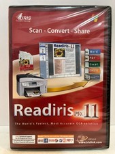 Readiris Pro 11 for Windows (PDF and OCR Software ) - SEALED NEW picture