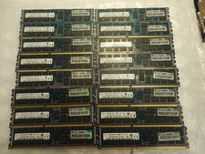 Lot of 16  HP 8GB Hynix PC3-14900R DDR3-1866 2Rx4 Registered Dimm  712382-071 picture