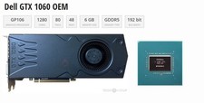 Dell 2FNM3 ✅Nvidia GeForce GTX 1060 6GB GDDR5 Graphics Card✅3x DP HDMI DVI✅ picture
