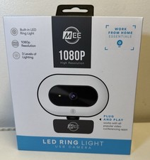 MEE 1080p Live Webcam with LED Ring Light and Audio (Model #CAM-CL8A) - New picture