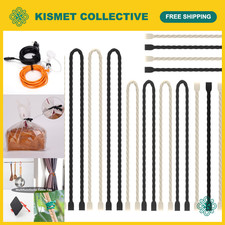 16PCS Silicone Cable Ties - Reusable Twist Ties for Indoor/Outdoor Bundling & Or picture