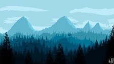 Landscape mountains forest trees 2015 animals sky clouds Custom Gaming Mat Desk picture