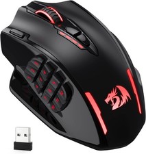 Redragon M913 Impact Elite Wired / Wireless Gaming Mouse, 16000 DPI, RGB - Black picture