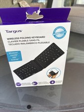 Targus Wireless Folding Keyboard Bluetooth Windows Android, MacOS, iOS Brand New picture
