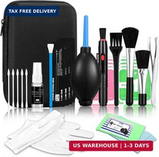 Professional Camera Cleaning Kit - DSLR & Mirrorless Lens Sensor Cleaner, Blower picture