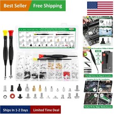 Ultimate 165PCS PC Screw & Fastener Kit for Gamers & Builders - Precision Tools picture