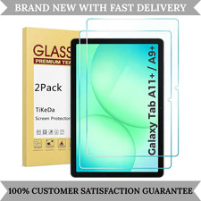 2 Pack Screen Protector for Galaxy Tab A11 Plus / A9 Plus 11” 9H Tempered Glass picture