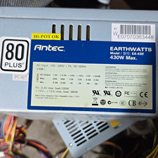 Antec EarthWatts EA-430 430W ATX Power Supply PSU 80 PLUS Silver picture