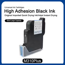 3pcs one inch coding machine universal ink cartridge adhesion highspeeddrying picture