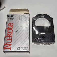 Nu-Kote BM251 Printer Ribbon Panasonic KX-P1124 Black New Sealed OEM picture
