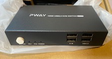 Pway PW-S7201H HDMI KVM Switch 4K Resolution 2 IN 1 OUT HDMI+ KVM SWITCH picture