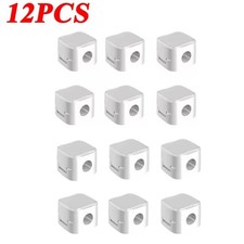 Organizador De Cables Rotatorio Pack De 12 Clips White  picture