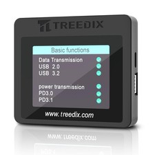 Treedix USB Cable Checker Tester: Detects breakage, resistance, functionality, a picture