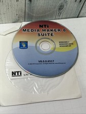 NTI Media Maker Suite 8  for Win 7, Vista or XP. V8.0.0.6517 Disc Only picture