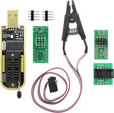 Complete CH341A BIOS Programming Kit: SOIC8 Clip, USB Programmer & Adapters picture