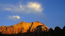 Landscape nature cliff outdoors Custom Gaming Mat Desk picture