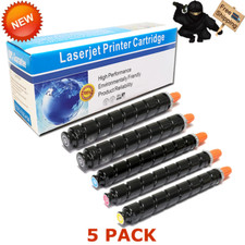 5 PK Black Cyan Magenta Yellow Toner For Canon GPR-36 IRC Advance 2020 2025 2030 picture