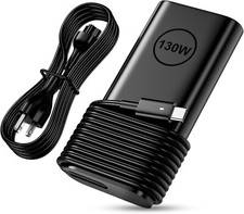 130W USB C DA130PM170 Laptop Charger For Dell XPS 17 9700 9710 9720 9730 Charger picture