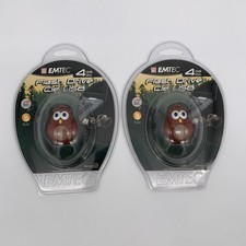 2 NEW SEALED EMTEC Animal Series Special Owl 4 GB USB 2.0 Flash Drive Thumb Pen picture