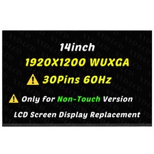14inch LP140WU1-SPB2 1920X1200 30Pins Non-Touch IPS WUXGA LCD LED Screen Display picture