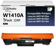1PK W1410A 141A Toner Cartridge Compatible for HP Laserjet M110w MFP M139w M140w picture