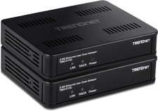 TRENDnet TMO-313C2K,2.5Gbps Ethernet over Coax Adapter (2-Pack) picture