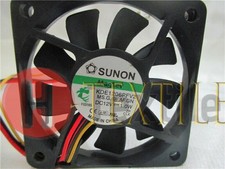 1pc   KDE1206PFV2 6010 6cm 12V 1.0W 3-pin speed CPU magnetic suspension fan picture