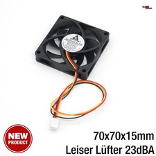 New Housing Case System Cooler Fan 70x70x15mm 3-Pin 12V GDSTIME GDA7015 picture