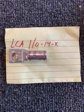 10 PACK Panduit Ring Terminal - LCA1/0-14-X - 1/4 hole,  1/0 AWG wire, straight. picture