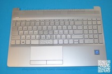 HP 15-DW 15-dw0083wm Laptop Top Cover w Keyboard + Memory Card Reader + Audio B picture