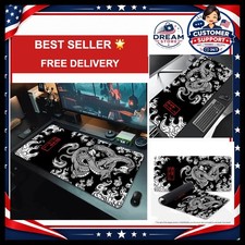 Japanese Dragon Gaming Mousepad Speed Desk Mat Anime Theme Keyboard Gamer Mouse picture