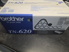 NEW GENUINE - BROTHER TN-620 BLACK TONER - SEALED  picture