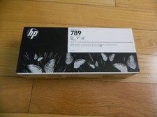 2020 GENUINE HP #789 BLACK LATEX CARTRIDGE CH615A DESIGNJET L25500 FACTORY SEALE picture