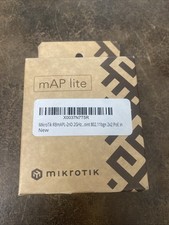 MikroTik RBmAPL-2nD 2GHz mAP lite access point 802.11bgn 2x2 PoE in - New picture