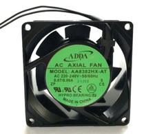 ADDA AA8382HX-AT AC 220V 0.06A 80x80x38mm 2-Wire Server Cooling Fan picture