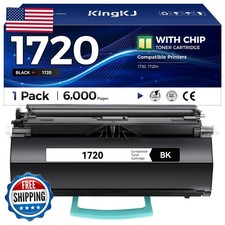 KingKJ MW558 1720 1720DN Toner Cartridge High Yield Black 1-Pack Chip picture
